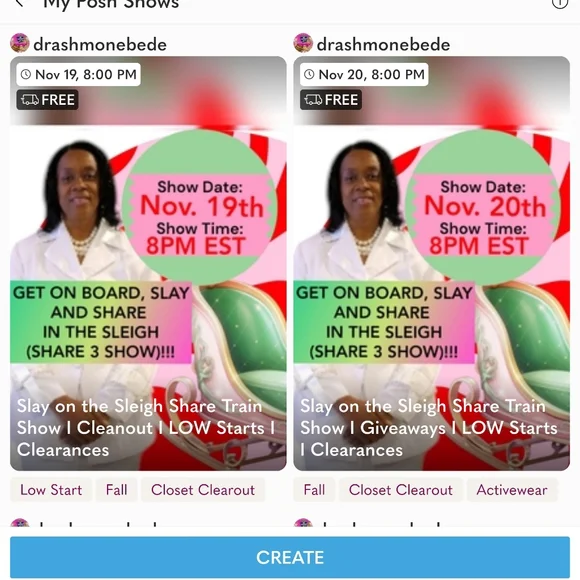 💕TUNE IN 💚 HOSTING a Handcrafted SILENT Auction Show TODAY💕💚 Nov. 13 @5EST - Picture 8 of 17